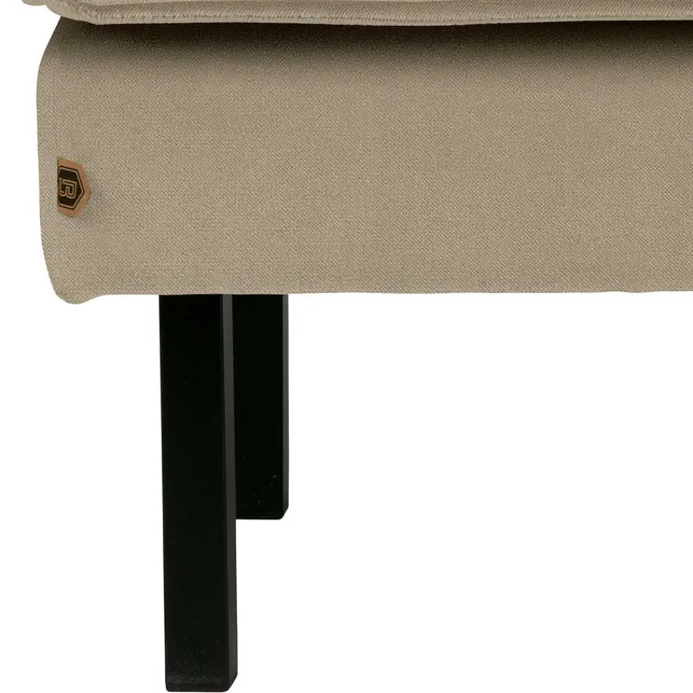 Wohnen Barhocker|Hocker*Polsterhocker in Khaki Samt - Afeiro