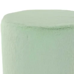 Wohnen Polsterhocker in Mintgrün mit Gold - Candura