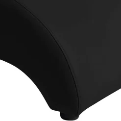 Wohnen Sessel & Hocker*Polsterhocker in Schwarz und Buche - Leverias