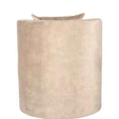 Wohnen Polstersessel in Beige Velours - Sealand