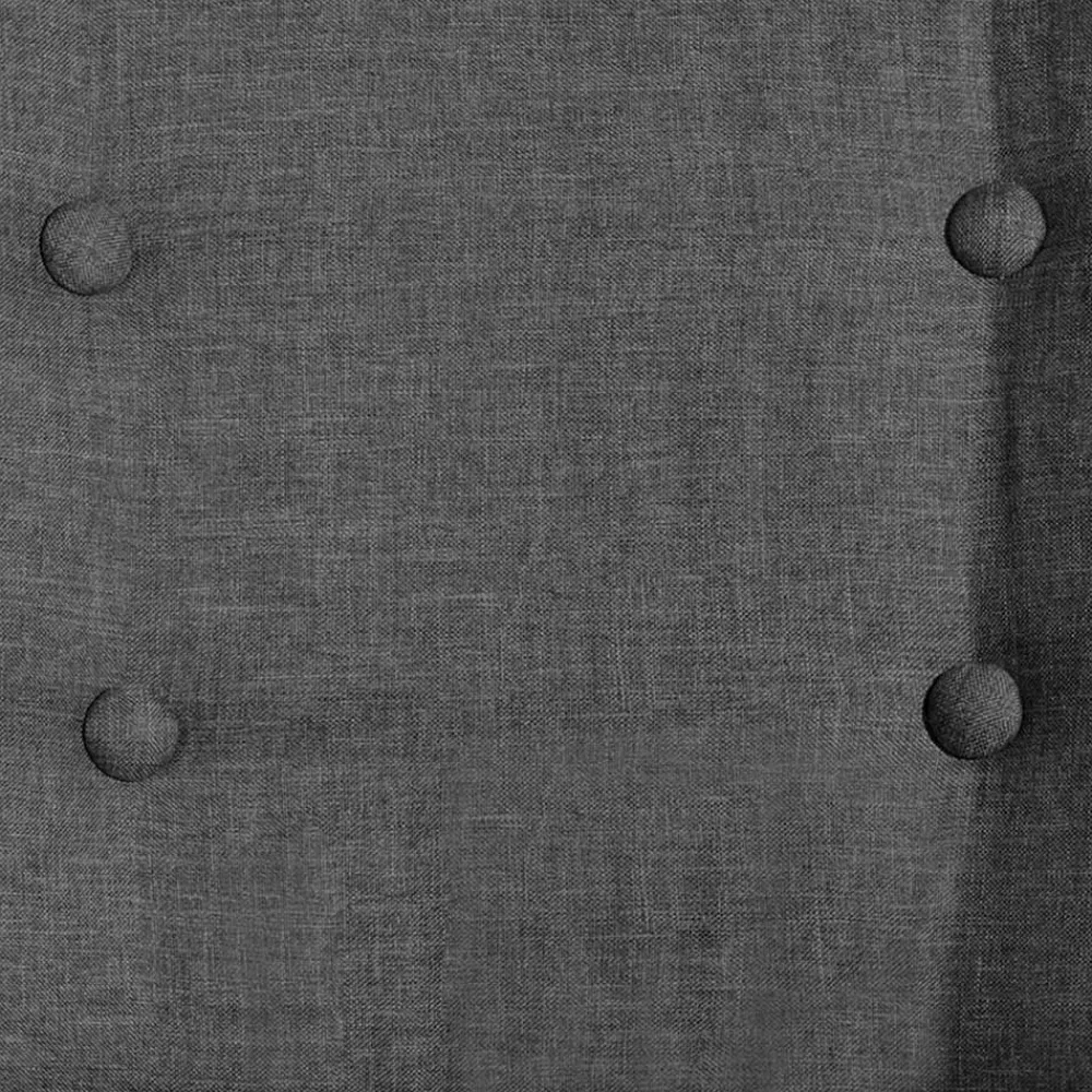 Wohnen Polstersessel in Dunkelgrau Stoff - Cahira