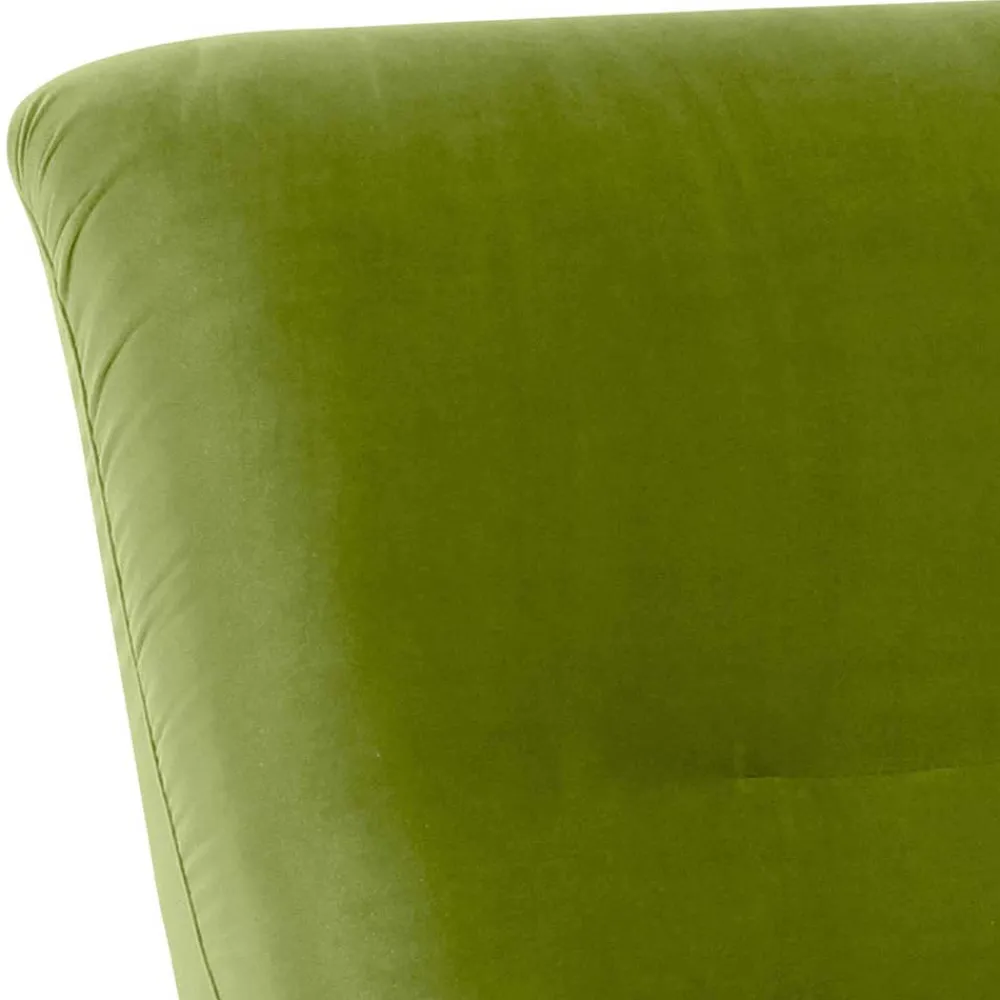 Wohnen Schwarze Möbel|Sessel & Hocker*Polstersessel in Oliv Grün und Schwarz - Sofia