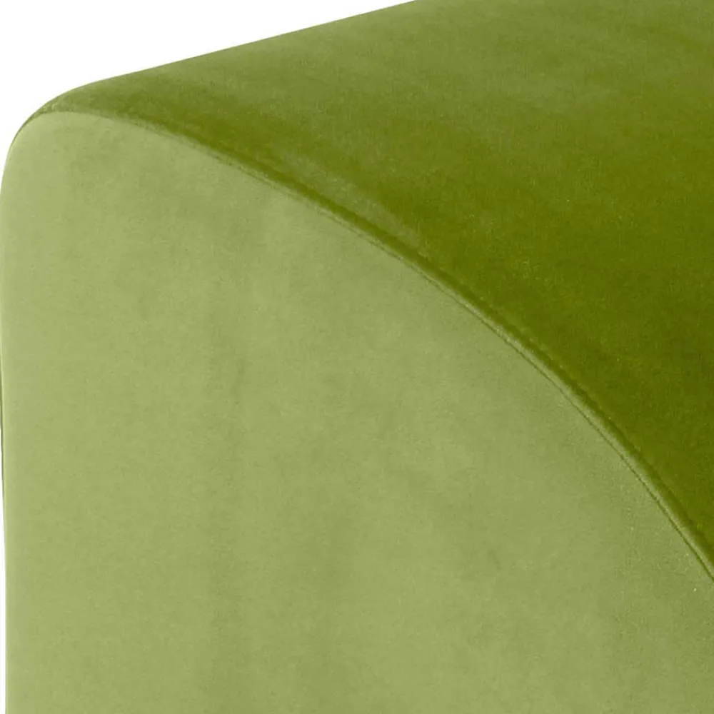 Wohnen Schwarze Möbel|Sessel & Hocker*Polstersessel in Oliv Grün und Schwarz - Sofia