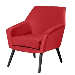 Wohnen Polstersessel in Rot und Schwarz - Zehadra