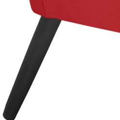 Wohnen Polstersessel in Rot und Schwarz - Zehadra