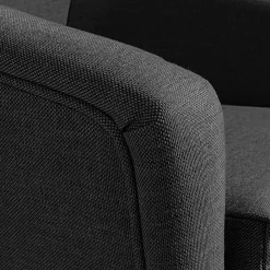 Wohnen Retro Möbel|Sessel*Polstersessel in Schwarz und Buche Natur - Gates