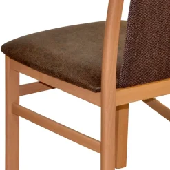 Wohnen Küchenstühle|Esszimmerstühle*Polsterstühle aus Buchenholz - Bigova (2er Set)