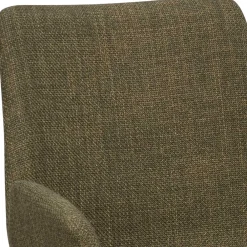 Wohnen Polsterstühle mit Armlehnen in Dunkelgrün - Termi (2er Set)