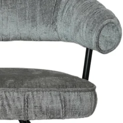 Wohnen Graue Möbel|Schwarze Möbel*Polsterstühle mit Federkern Sitz - Demossa (2er Set)