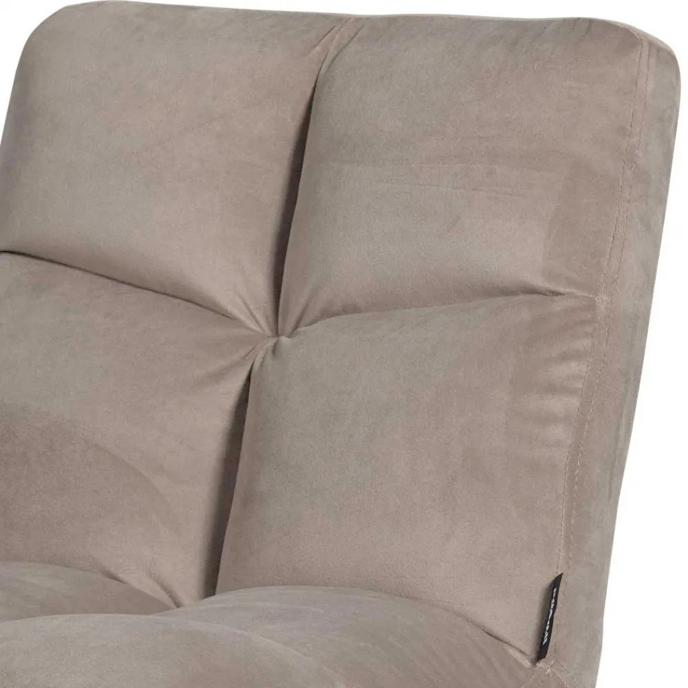 Wohnen Küchenstühle|Esszimmerstühle*Polsterstuhl mit Stativgestell in Beigegrau - Melli