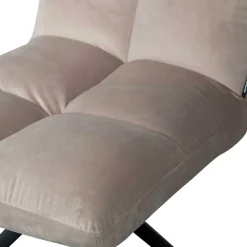 Wohnen Küchenstühle|Esszimmerstühle*Polsterstuhl mit Stativgestell in Beigegrau - Melli