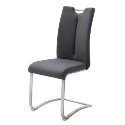 Wohnen Wohnzimmerstühle*Polsterstuhl mit Swing-Gestell - Millie (2er Set)