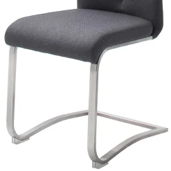 Wohnen Wohnzimmerstühle*Polsterstuhl mit Swing-Gestell - Millie (2er Set)