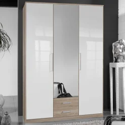 Wohnen Praktischer Kleiderschrank in 135 cm Breite - Grands