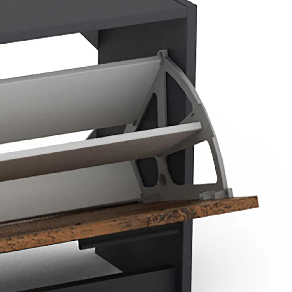 Wohnen Preiswerte Flureinrichtung zweifarbig - Vinzent (zweiteilig)