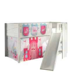 Wohnen Prinzessin Rutschbett mit schräger Rutsche - Later