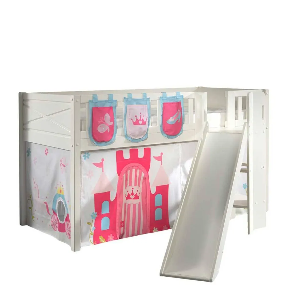 Wohnen Prinzessin Rutschbett mit schräger Rutsche - Later