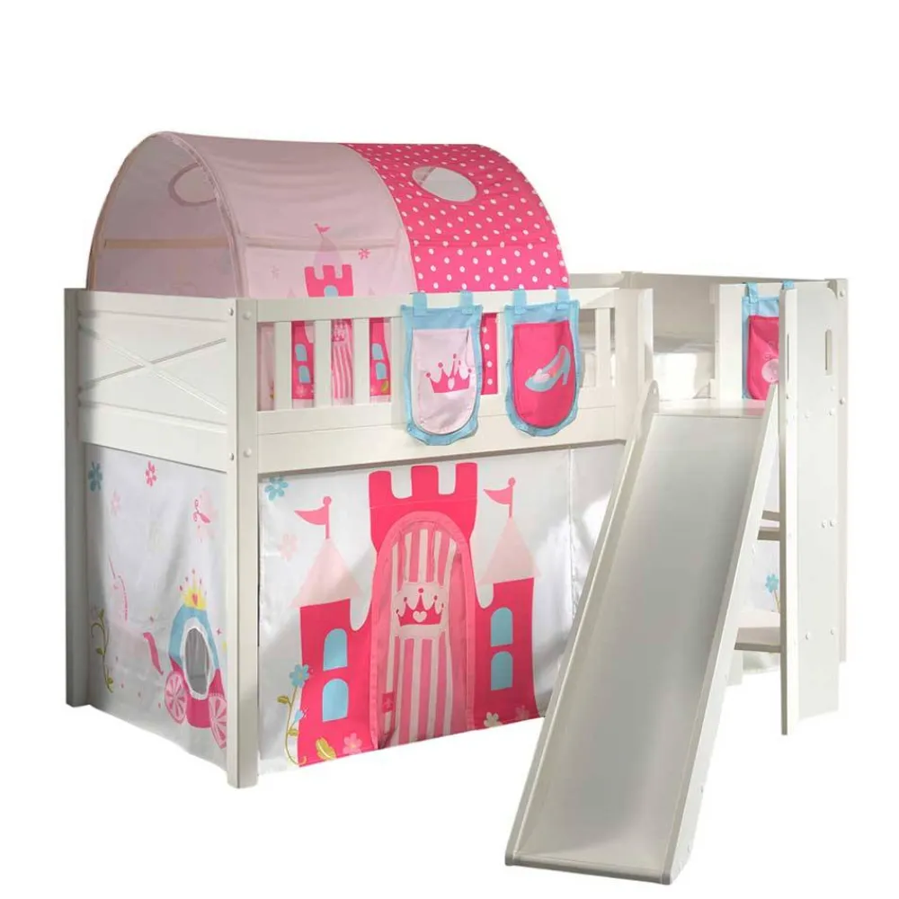 Wohnen Prinzessin Rutschbett mit schräger Rutsche - Later