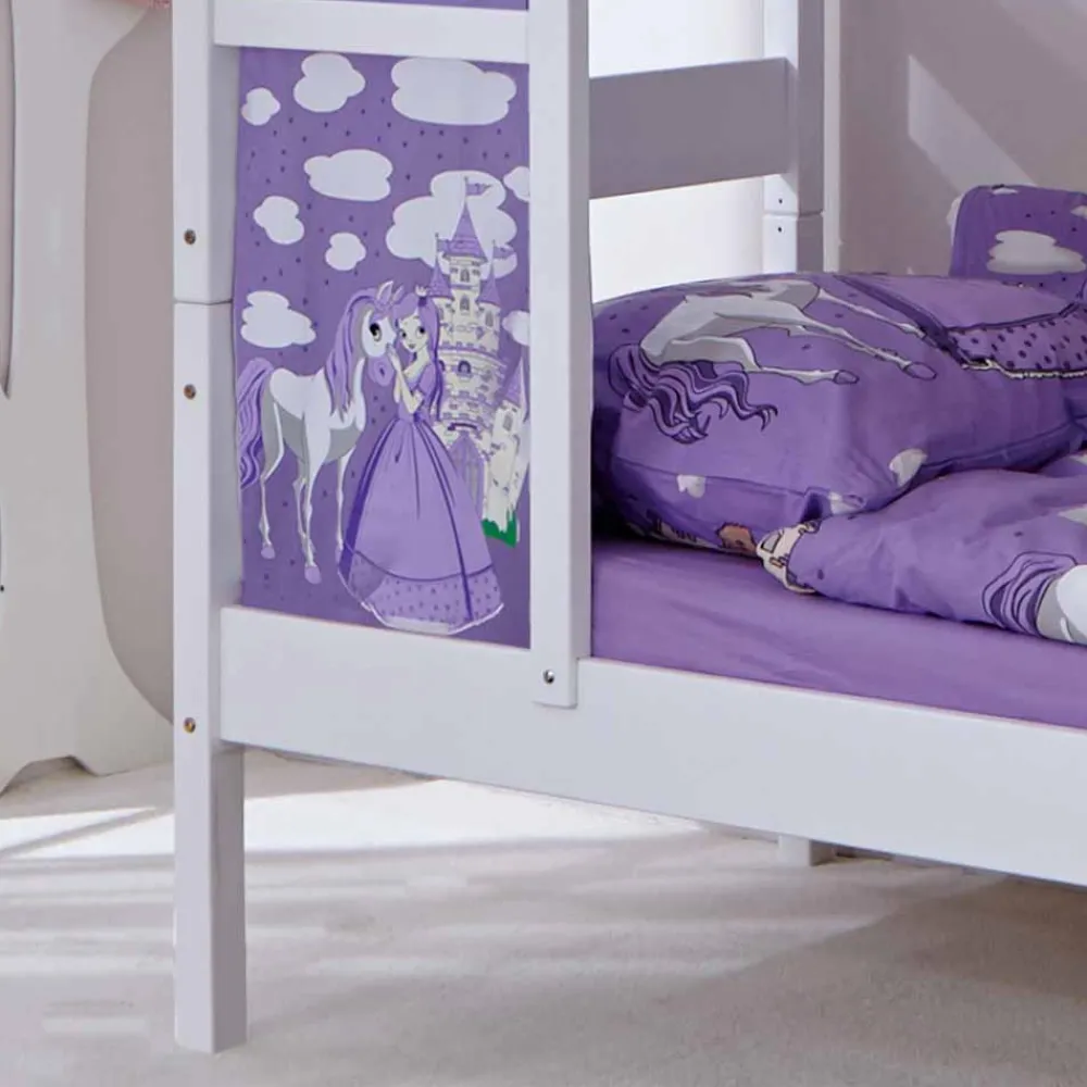Wohnen Kindermöbel|Kinderbetten*Prinzessin-Kinderbett Adagio in Lila