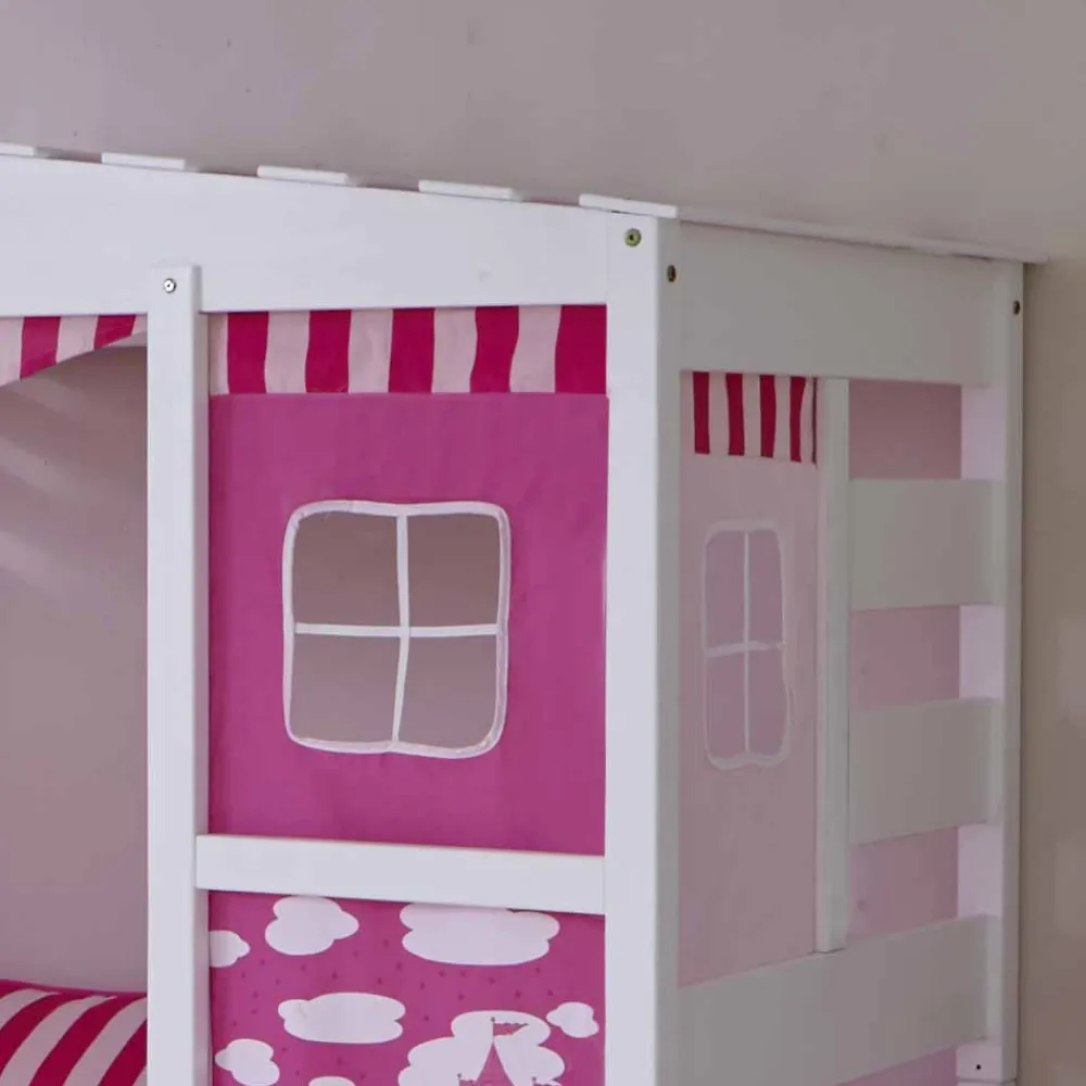 Kinder Wohnen Prinzessinnen Bett Adrerra in Rosa