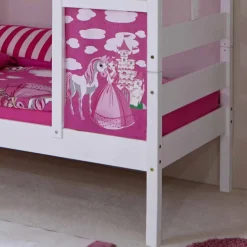 Kinder Wohnen Prinzessinnen Bett Adrerra in Rosa
