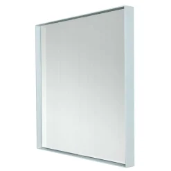 Wohnen Quadratischer Spiegel in Weiß - Sandja