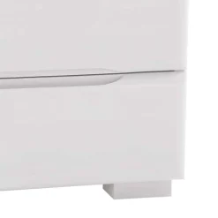 Wohnen Nachttische*Quadratsche Nachtkommode Flacono in Weiß