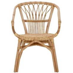 Wohnen Rattan Esszimmerstuhl in Beige - Titian (2er Set)