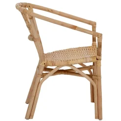 Wohnen Rattan Esszimmerstuhl in Beige - Titian (2er Set)