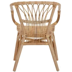 Wohnen Rattan Esszimmerstuhl in Beige - Titian (2er Set)