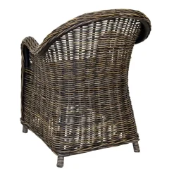 Wohnen Sessel|Rattanmöbel*Rattan Geflechtsessel im Landhausstil - Hamidy