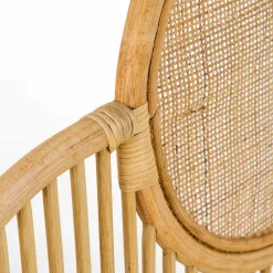 Wohnen Rattanmöbel*Rattan Kopfteil in Natur für Bett - Lucelo