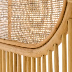 Wohnen Rattanmöbel*Rattan Kopfteil in Natur für Bett - Lucelo