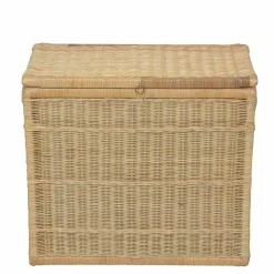 Wohnen Holztruhen*Rattan Wäschetruhe Salzburg in Beige
