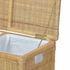 Wohnen Holztruhen*Rattan Wäschetruhe Salzburg in Beige