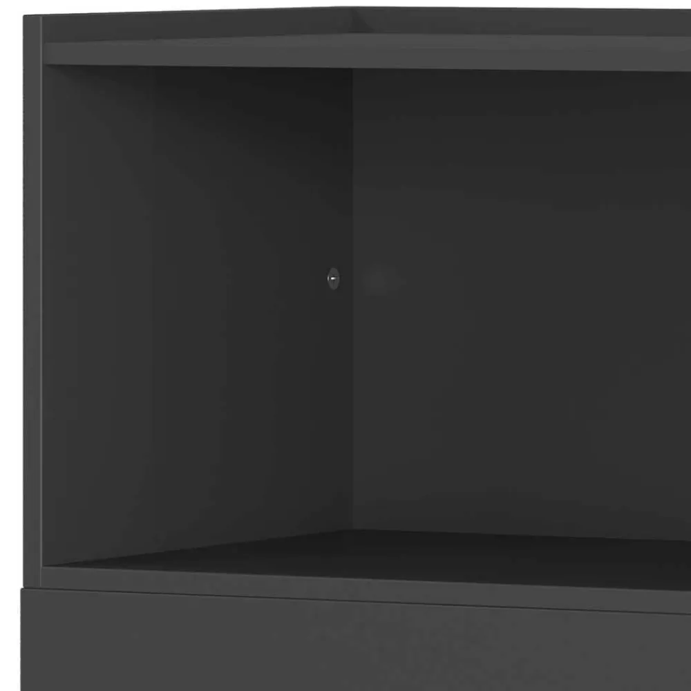 Wohnen Büroregale|Wohnzimmer-Regale*Raumteiler Officeregal in Dunkelgrau - Tila