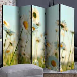 Wohnen Paravents*Raumteiler Paravent mit Foto Gänseblümchen - Lipari