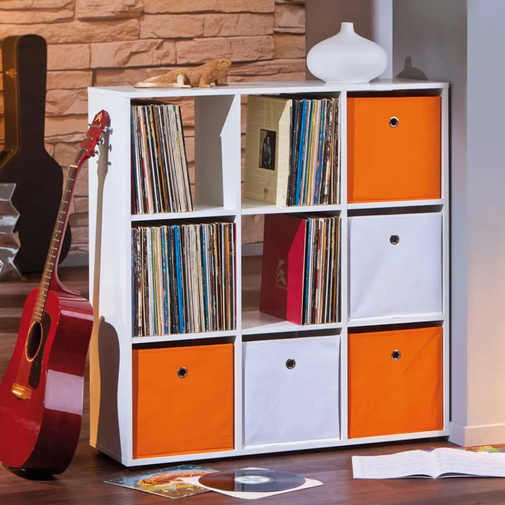 Wohnen Esszimmerregale|Paravents*Raumteiler Regal Peritos in Weiß