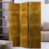 Wohnen Raumtrenner Paravent in Goldfarben bedruckt - Nikolav