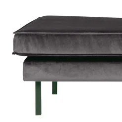 Wohnen Recamiere in Anthrazit Ertrego mit Samt Bezug