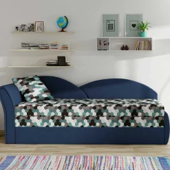 Wohnen Recamiere mit Bettfunktion mit mehrfarbigem Wabenmuster - Reading