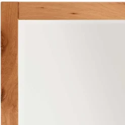 Wohnen Rechteckiger Spiegel mit Massivholz Rahmen - Dimphi