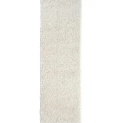 Wohnen Teppiche*Rechteckiger Teppich Brücke mit Hochflor - Pralina