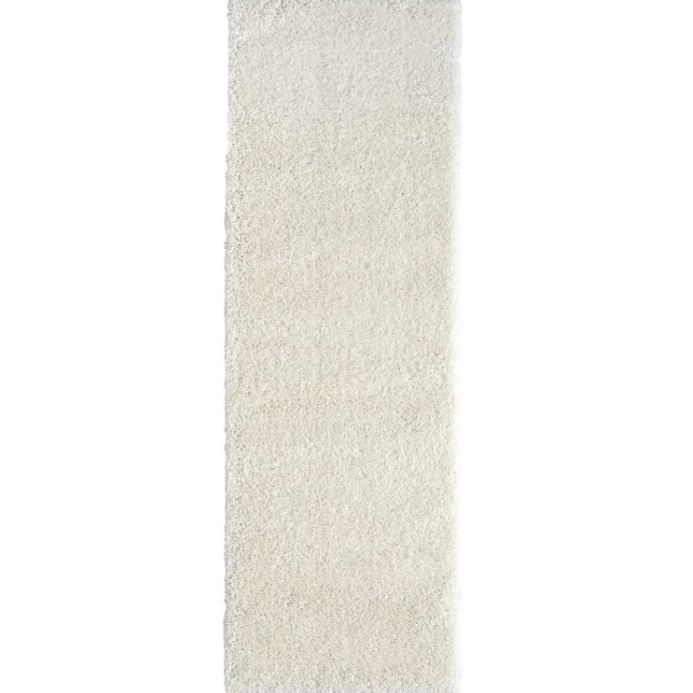 Wohnen Teppiche*Rechteckiger Teppich Brücke mit Hochflor - Pralina