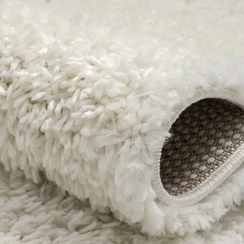 Wohnen Teppiche*Rechteckiger Teppich Brücke mit Hochflor - Pralina