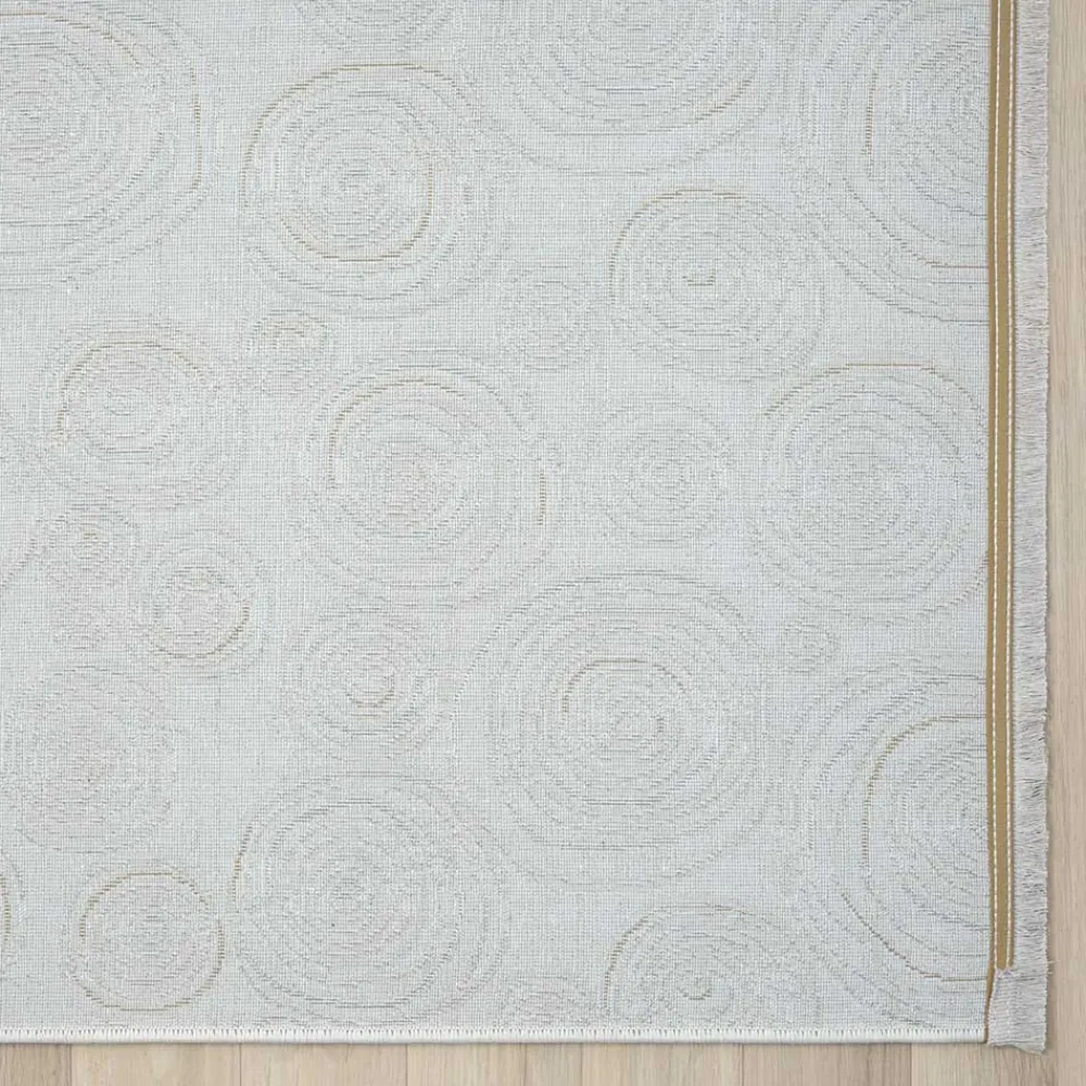 Wohnen Teppiche*Rechteckiger Teppich mit Spiral Muster - Pray