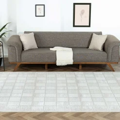 Wohnen Teppiche*Rechteckiger Teppich mit Kachelmuster - Pahat