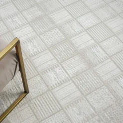 Wohnen Teppiche*Rechteckiger Teppich mit Kachelmuster - Pahat