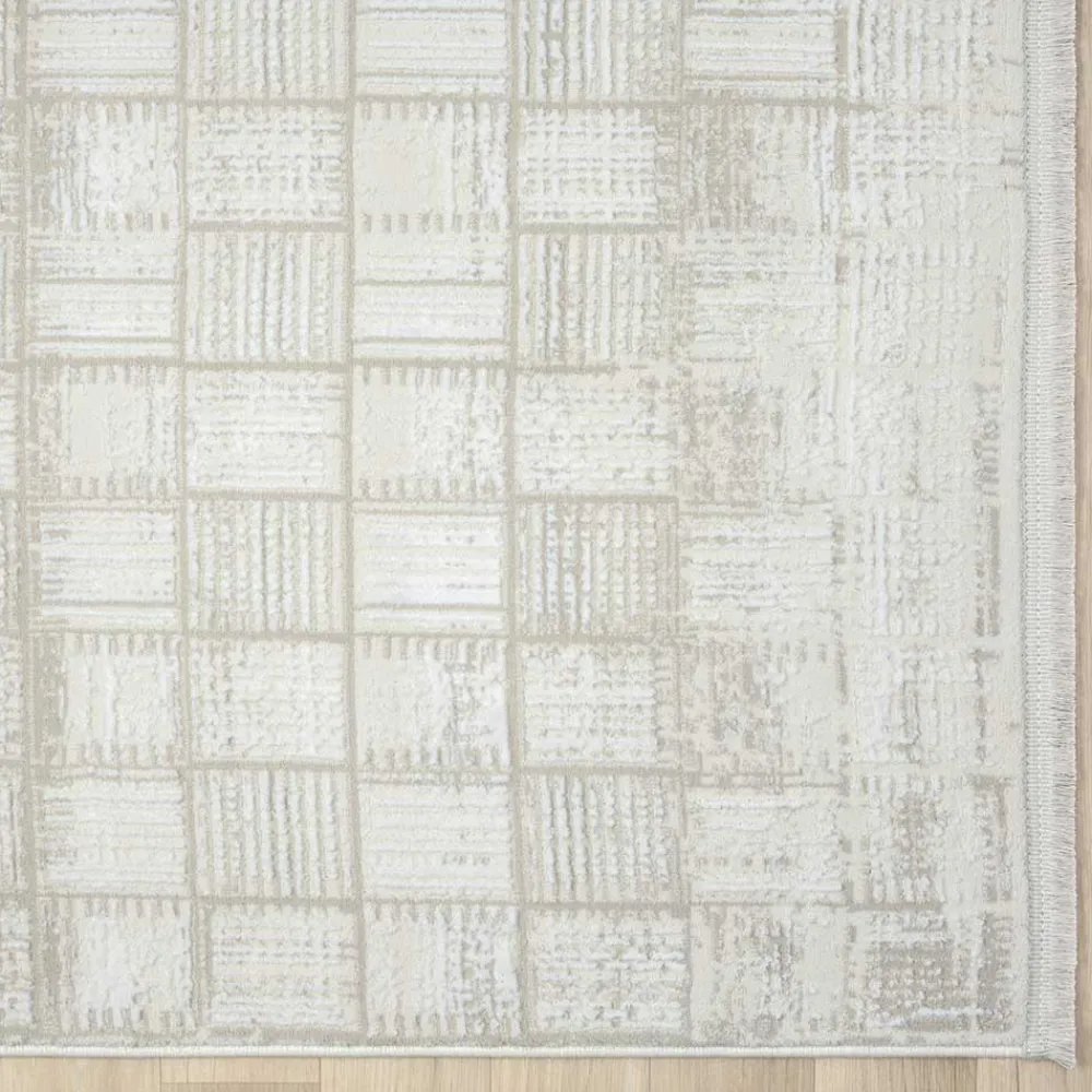 Wohnen Teppiche*Rechteckiger Teppich mit Kachelmuster - Pahat