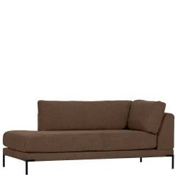 Wohnen Schwarze Möbel|Sofas*Rechtes Lounge-Element in Braun - Ravonia